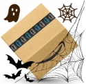 Box Halloween 600 zawierający popularne produkty z nadwyżek magazynowych sieci Amazon