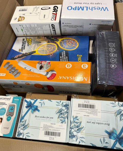 Box Mix (Home /Elektronika) 800 zawierająca popularne produkty z nadwyżek magazynowych sieci Amazon Box Mix (Home /Elektronika) 800 zawierająca popularne produkty z nadwyżek magazynowych sieci Amazon