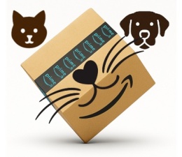 Box Zwierzęta 800 zawierający popularne produkty z nadwyżek magazynowych sieci Amazon
