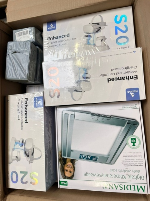 Paleta Elektronika 6 000 zawierająca popularne produkty z nadwyżek magazynowych sieci Amazon Paleta Elektronika 6 000 zawierająca popularne produkty z nadwyżek magazynowych sieci Amazon