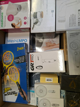 Paleta Elektronika 6000 BRONZE zawierająca popularne produkty z nadwyżek magazynowych sieci Amazon