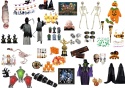 Paleta Halloween 3 000 zawierająca popularne produkty z nadwyżek magazynowych sieci Amazon