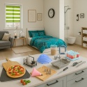 Paleta Home 6 000 zawierająca popularne produkty z nadwyżek magazynowych sieci Amazon