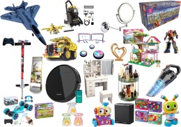 Paleta MIX 6 000 (Home / Zabawki) zawierająca popularne produkty z nadwyżek magazynowych sieci Amazon