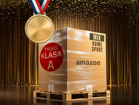 Paleta MIX 6000 GOLD (Home / Sport) zawierająca popularne produkty z nadwyżek magazynowych sieci Amazon Paleta MIX 6000 GOLD (Home / Sport) zawierająca popularne produkty z nadwyżek magazynowych sieci Amazon