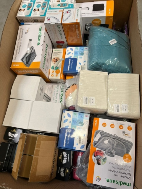 Paleta Mix 10 000 (Home / Elektronika) zawierająca popularne produkty z nadwyżek magazynowych sieci Amazon Paleta Mix 10 000 (Home / Elektronika) zawierająca popularne produkty z nadwyżek magazynowych sieci Amazon
