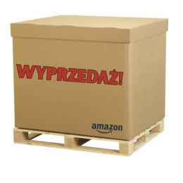 Paleta Wyprzedaż zawierająca popularne produkty z nadwyżek magazynowych sieci Amazon
