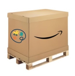 Paleta Zabawki 2 000 zawierająca popularne produkty z nadwyżek magazynowych sieci Amazon
