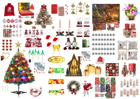 BOX Boże Narodzenie 800 zawierająca popularne produkty z nadwyżek magazynowych sieci Amazon BOX Boże Narodzenie 800 zawierająca popularne produkty z nadwyżek magazynowych sieci Amazon