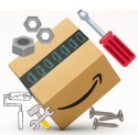 Box Artykuły metalowe i wykończeniowe 600 zawierający popularne produkty z nadwyżek magazynowych sieci Amazon