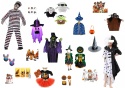 Paleta Halloween 2 000 zawierająca popularne produkty z nadwyżek magazynowych sieci Amazon