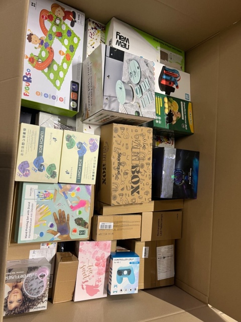 Paleta Zwroty konsumenckie MIX 2000 Kl. A i B zawierająca popularne produkty ze zwrotów konsumenckich sieci Amazon